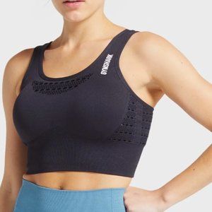 Gymshark Black Crop Top